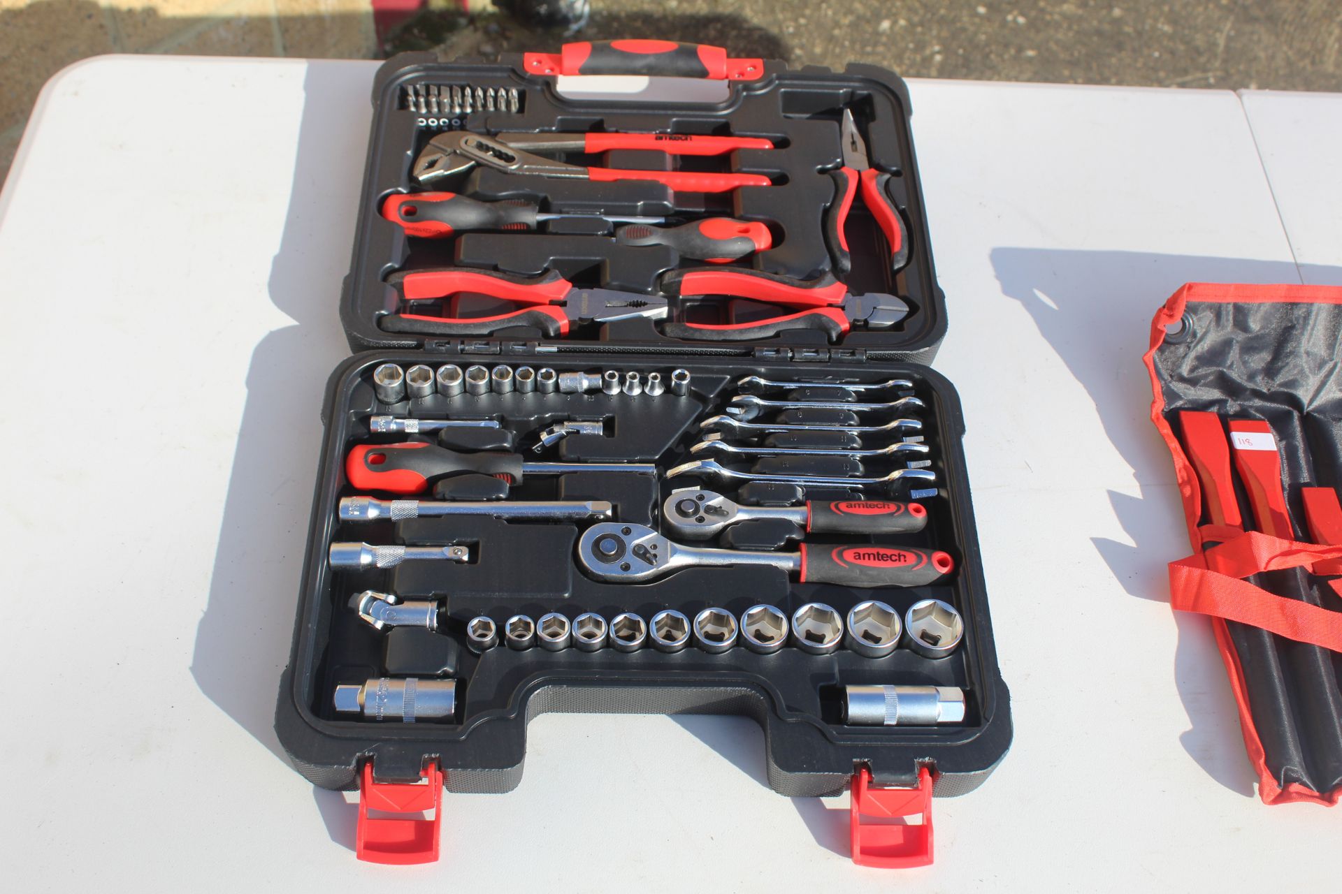 65 pce home tool kit. V