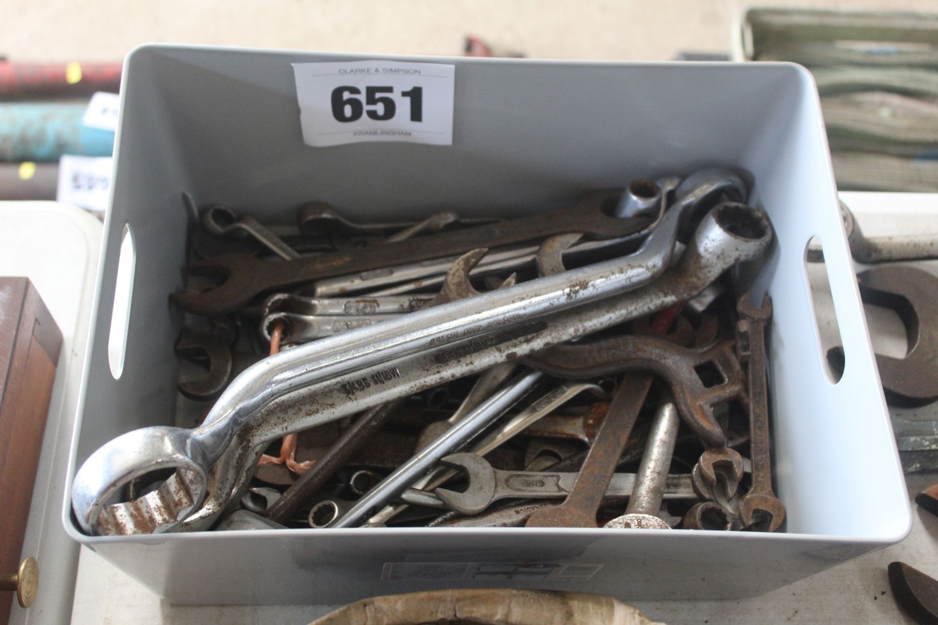 Quantity of imperial spanners.