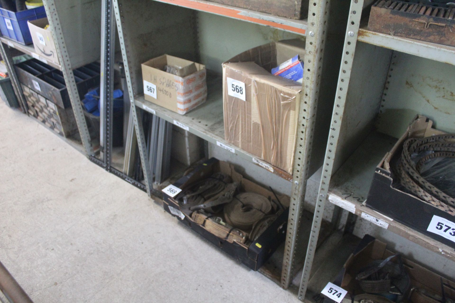 Dexion style workshop shelving. - Image 2 of 2