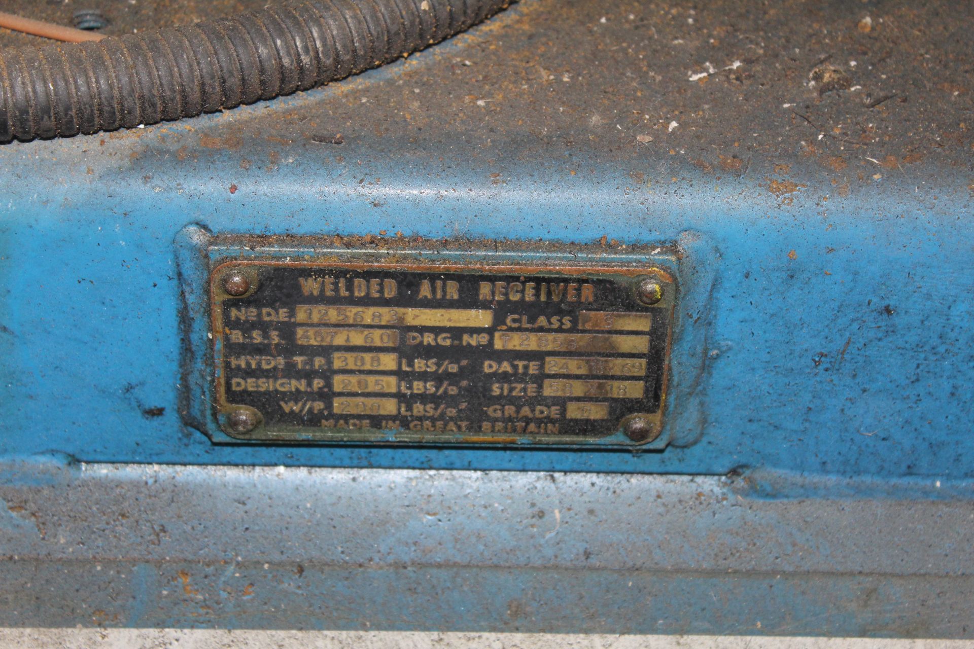 Marwood workshop compressor. V - Image 6 of 9