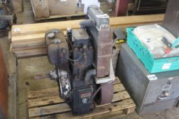 Petter AV1 diesel 5bhp water cooled stationary engine. With radiator and fan. For restoration. V