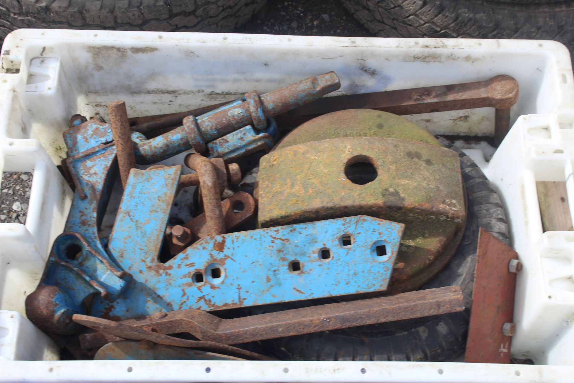 Ransomes plough parts. - Image 3 of 3