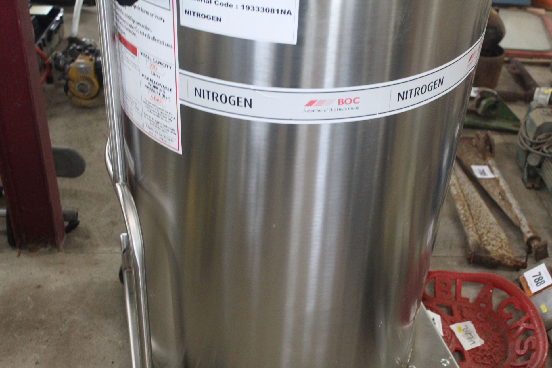 Chart Euro-Cyl 230/4 240L stainless steel air tank - Image 5 of 11