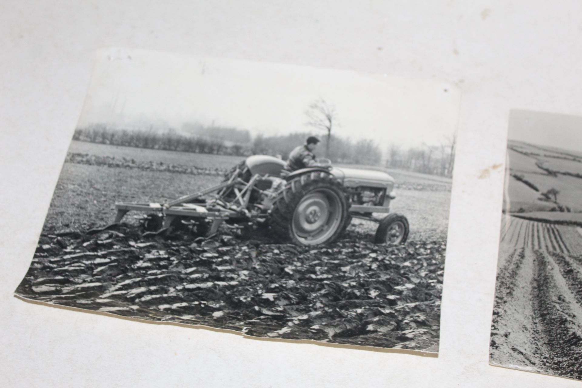 3x Original Fordson Major Tractor B & W Photos. - Image 3 of 4