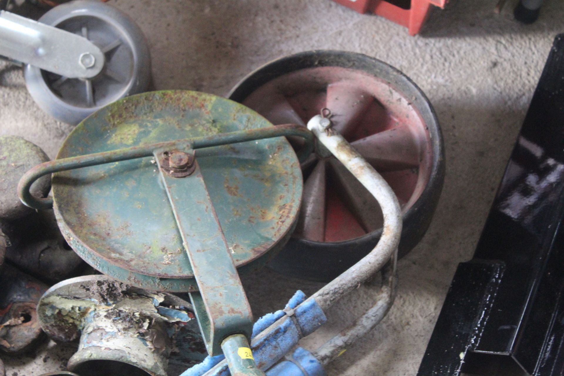 Trolley wheel for dingy, boat tie off points, air vent etc. - Image 5 of 5