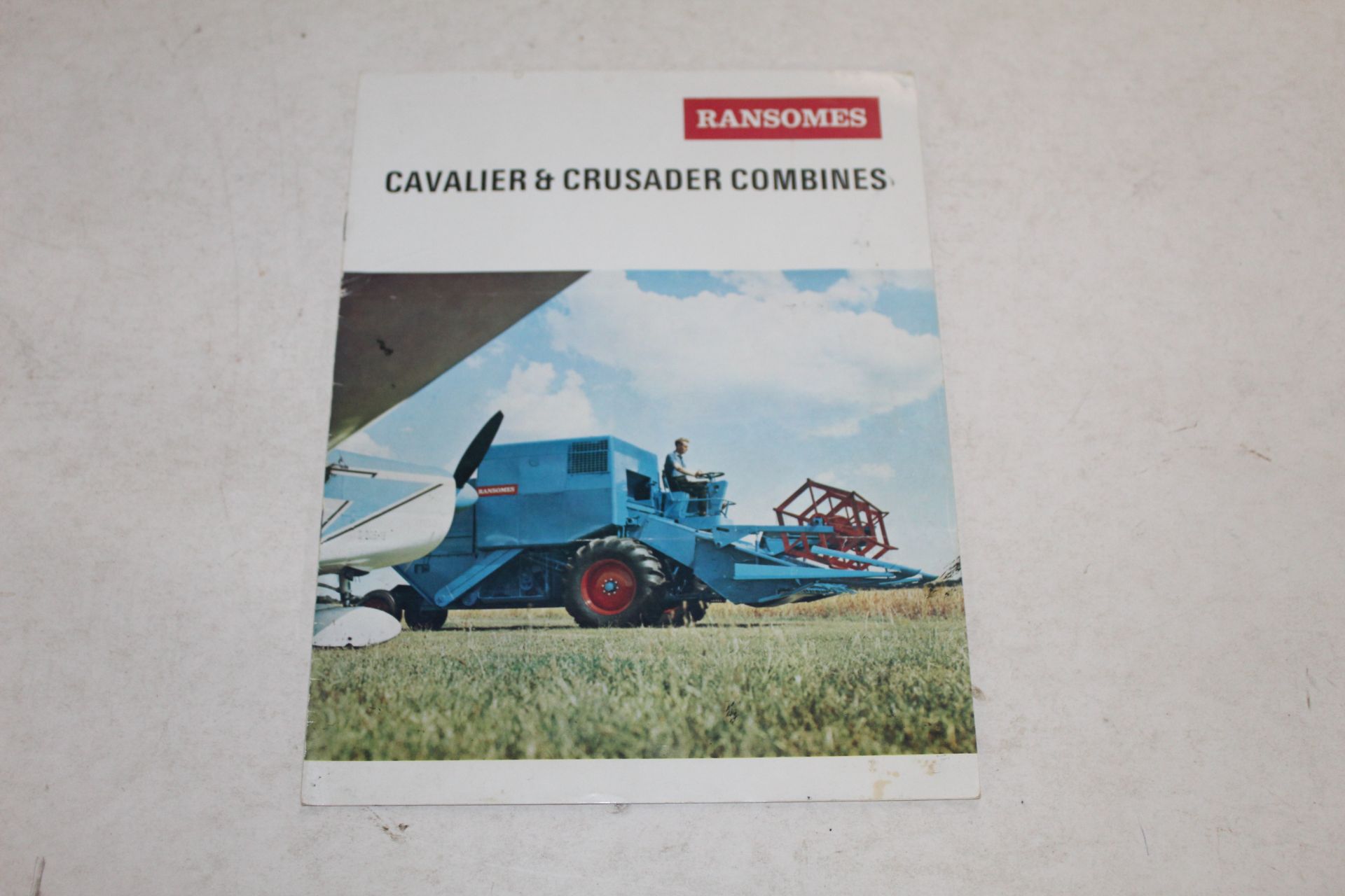 Ransomes Cavalier & Crusader Combine Sales Brochure.