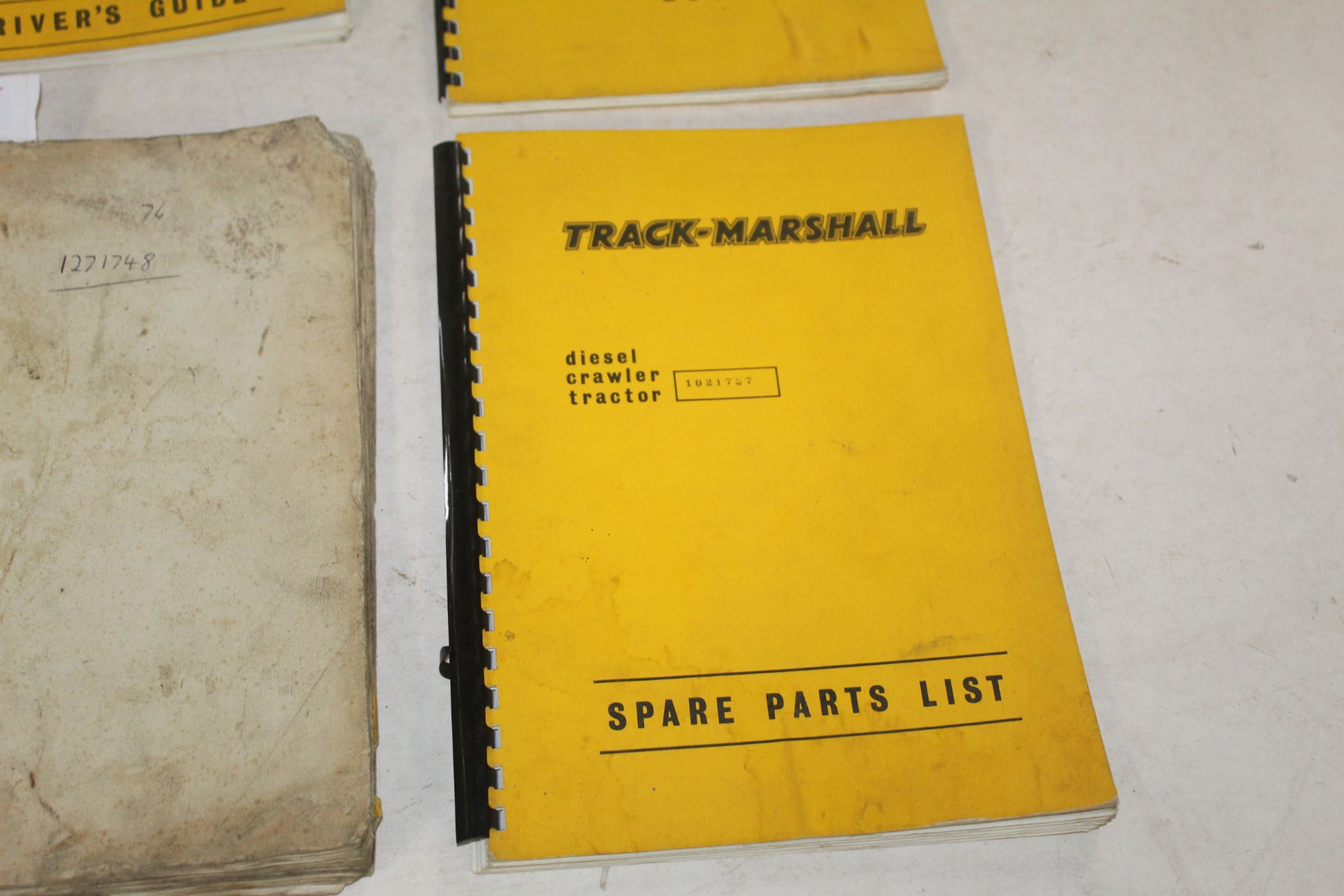 Various Track Marshall manuals. - Image 2 of 4