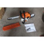 Stihl MS181 chain saw.