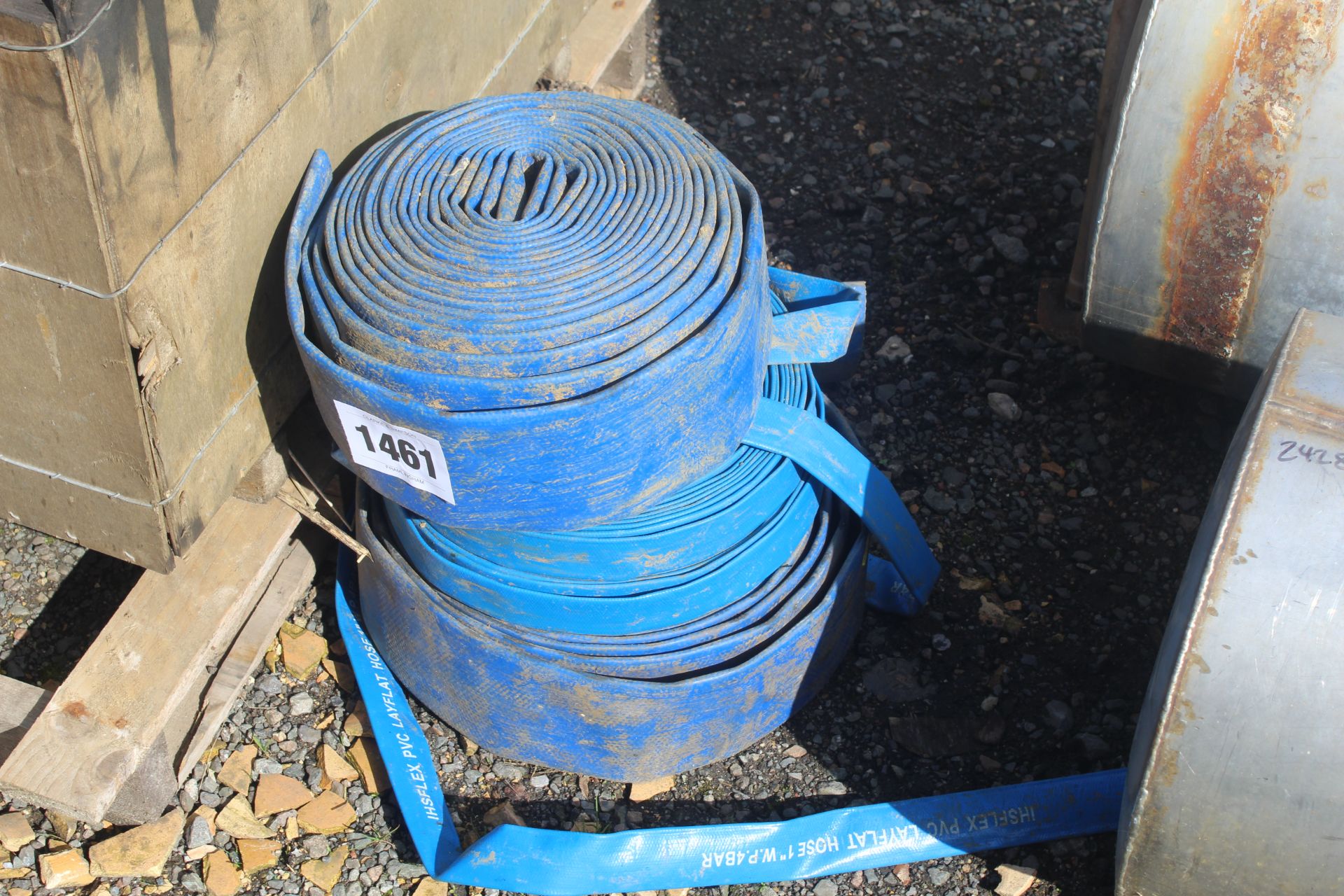 Quantity of lay flat hose.