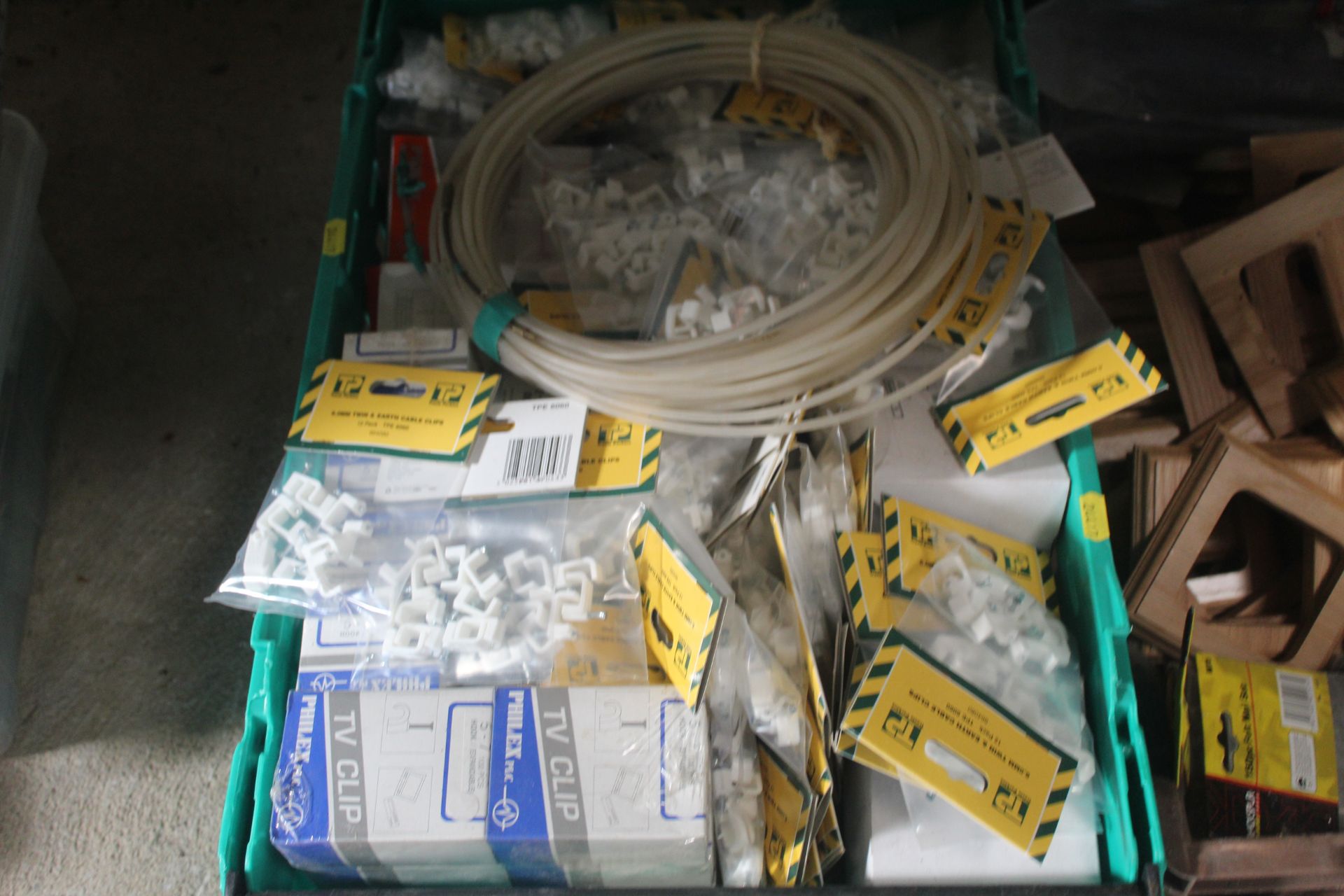 2x Trays of mainly electrical fixings. - Image 2 of 3