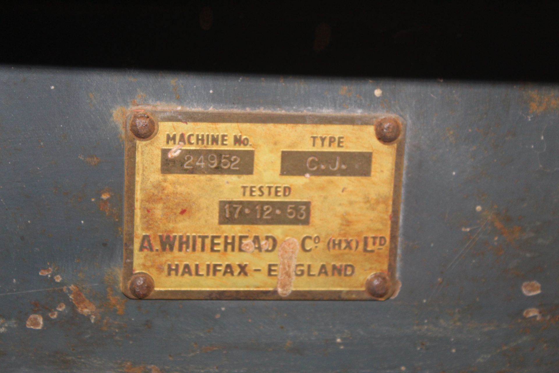 Whitehead 240v saw bench. - Image 8 of 8