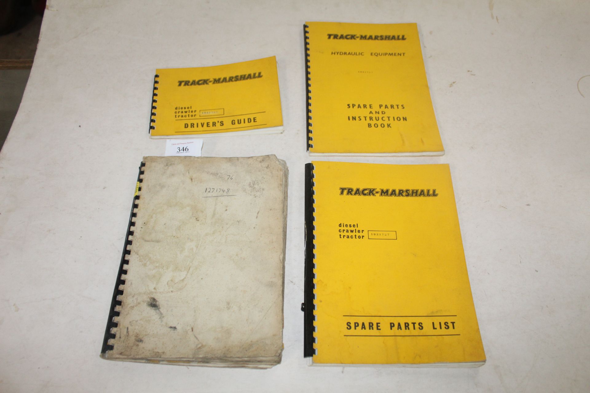 Various Track Marshall manuals.