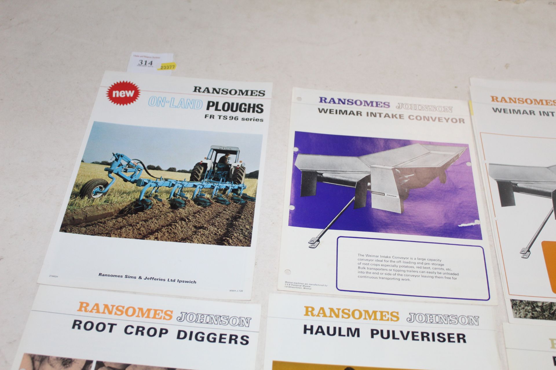 Qty of Ransomes Brochures. - Image 2 of 3