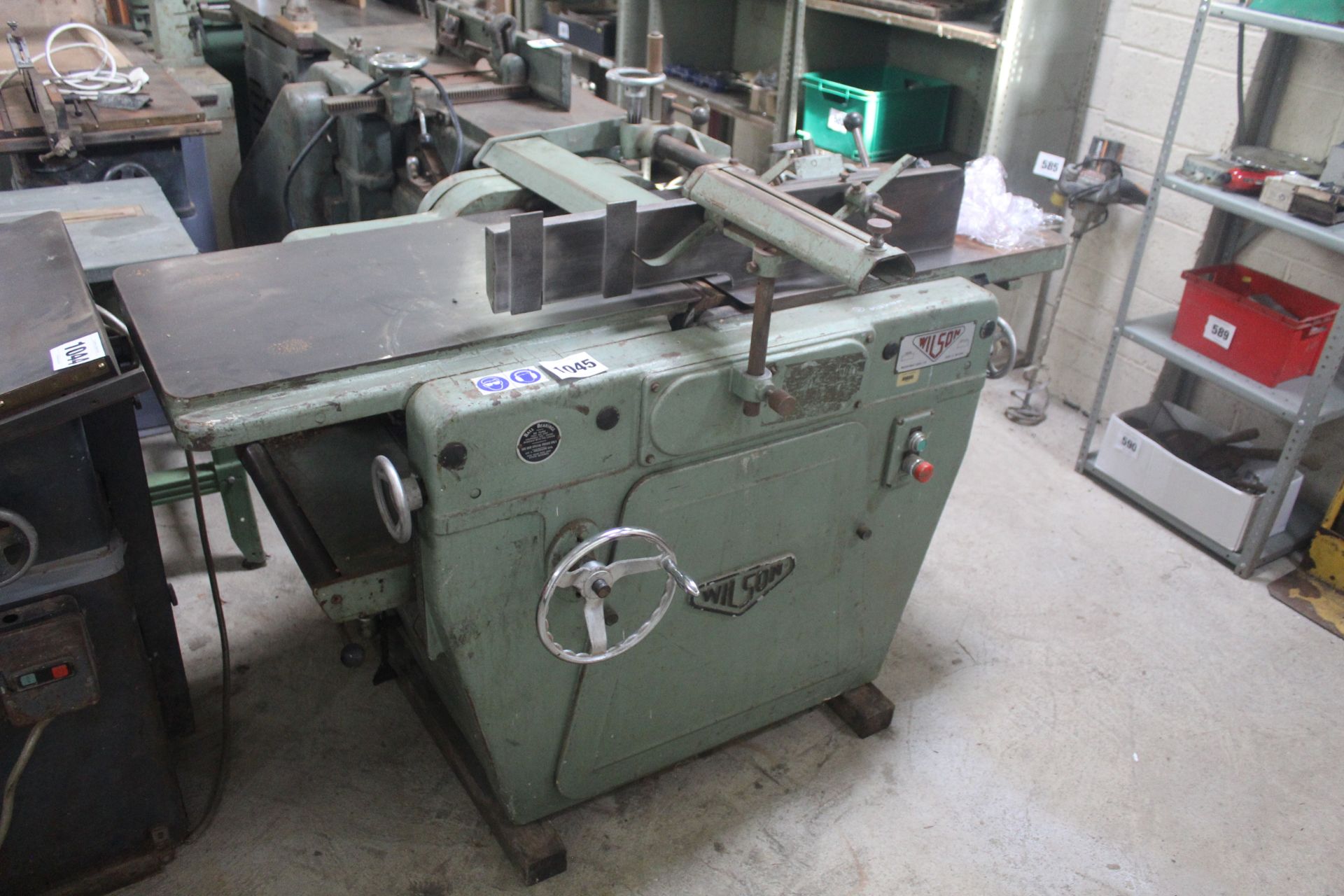 Wilson PDL planer thicknesser. V