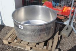 3ft Stainless Steel Bowl.