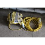 110v extension lead and splitter. V