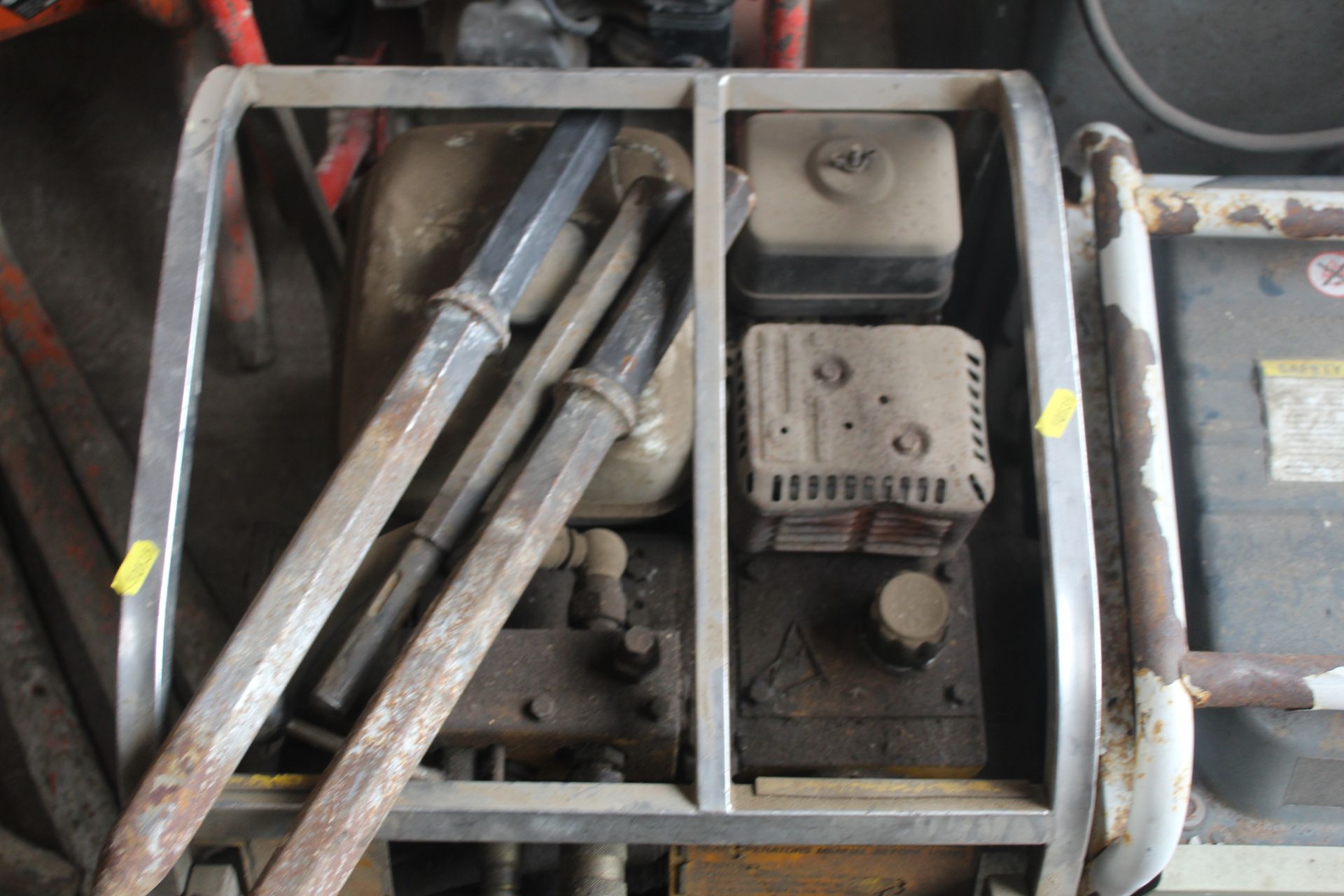 Benford hydraulic power pack, with hoses, breaker - Image 5 of 6