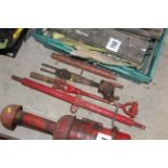 International Harvester B275 linkage parts.