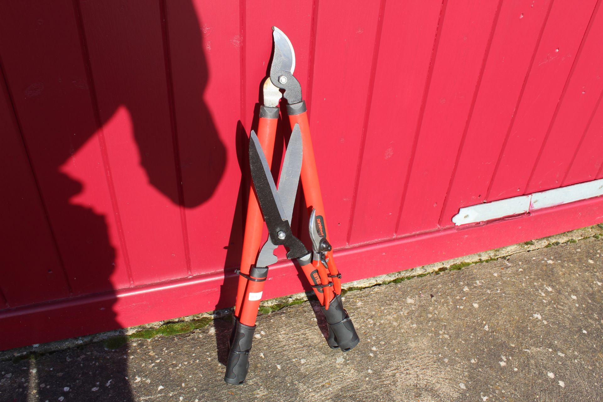 Lopper, shear & secateur set. V