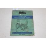 Ferguson TEA20 Tractor Operators Manual.