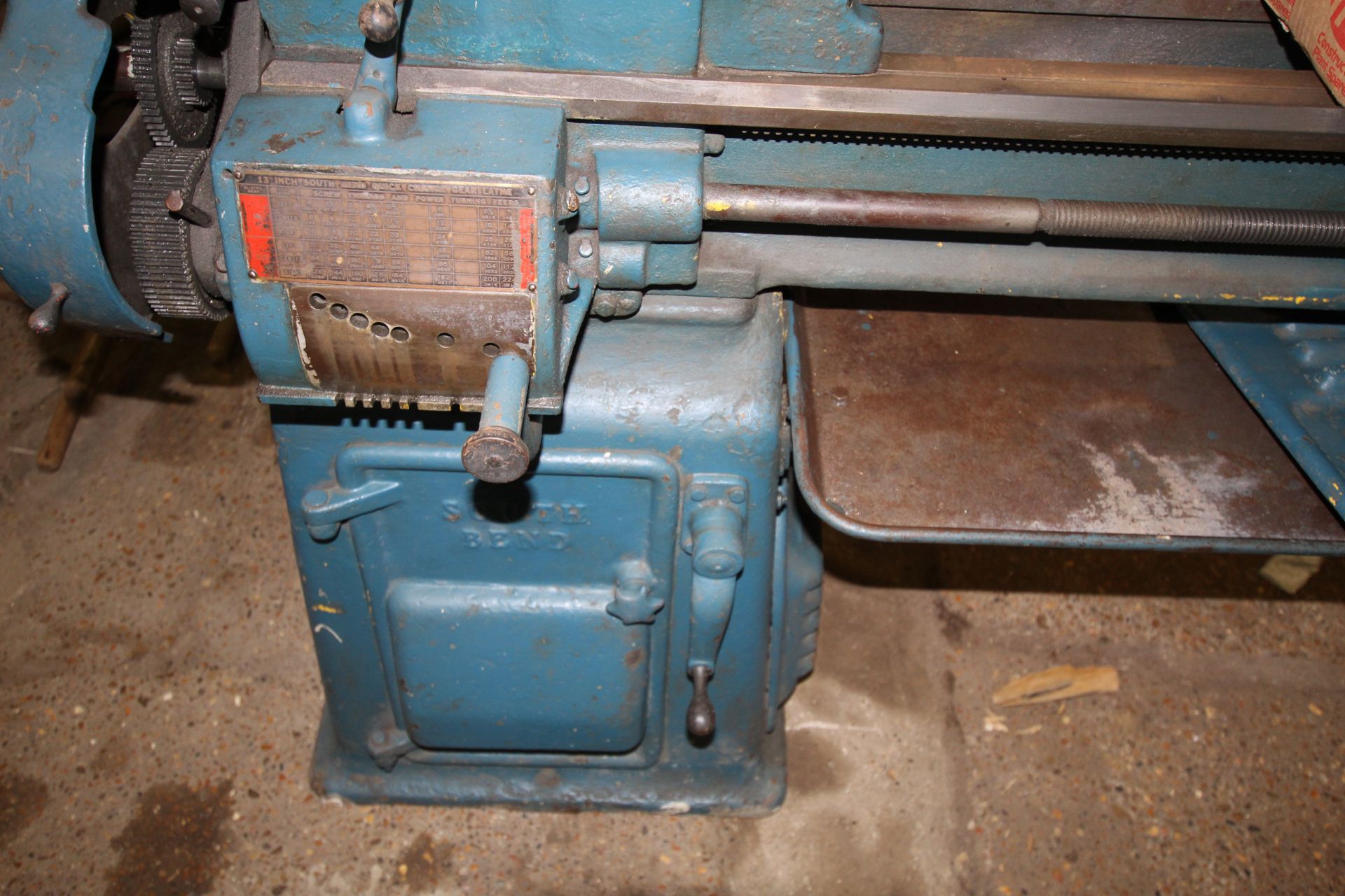 Southlands metal working lathe. With 2.5ft bed and some tooling. - Image 7 of 15