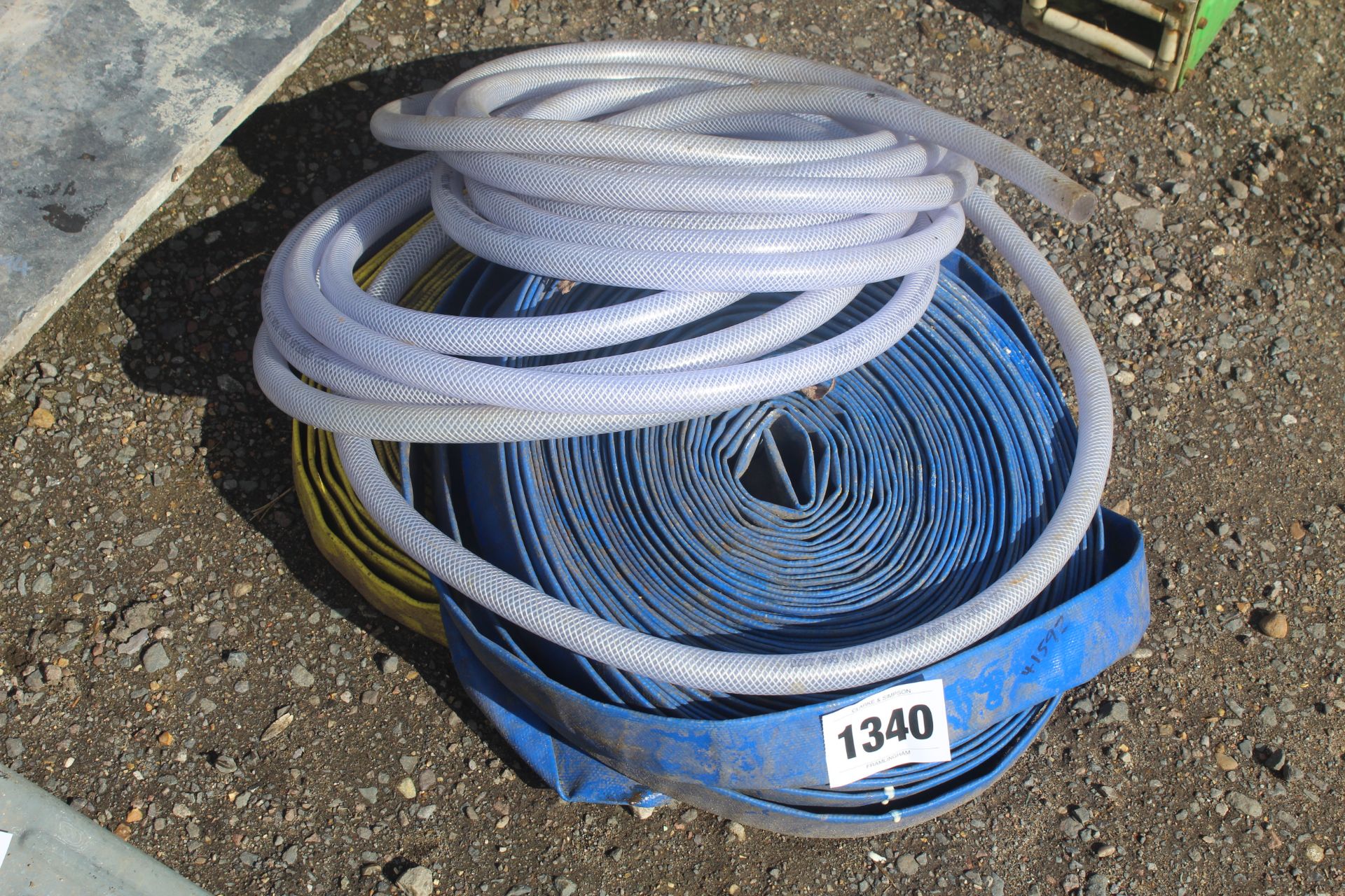 Various water hose/ pipe.