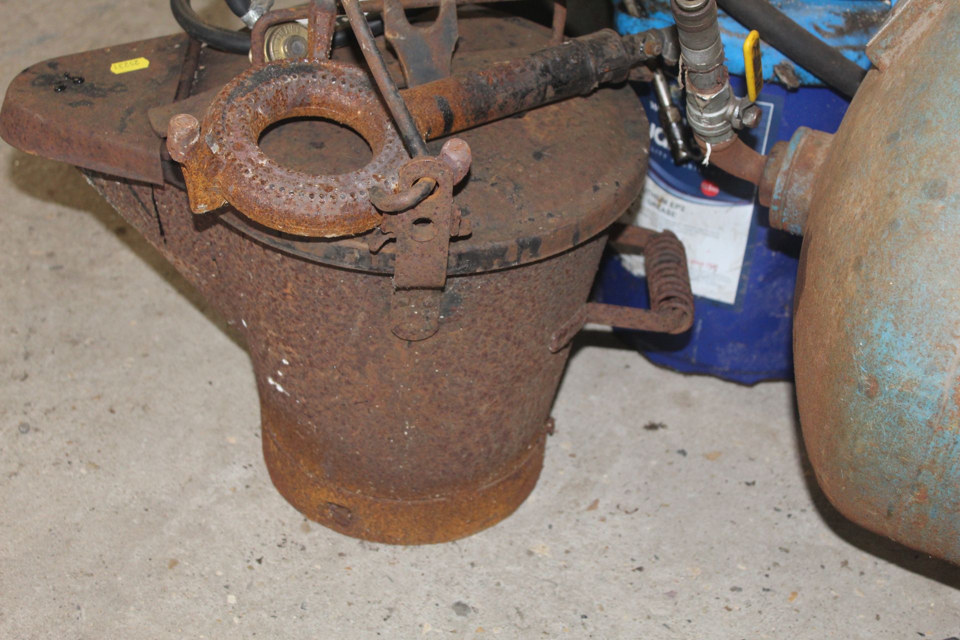 Tar bucket and burner. - Image 3 of 3