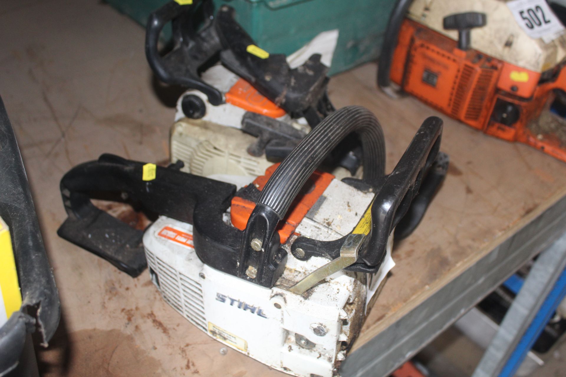 2x chainsaws for spares. - Image 2 of 2
