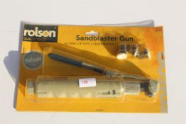 Sandblaster gun. V