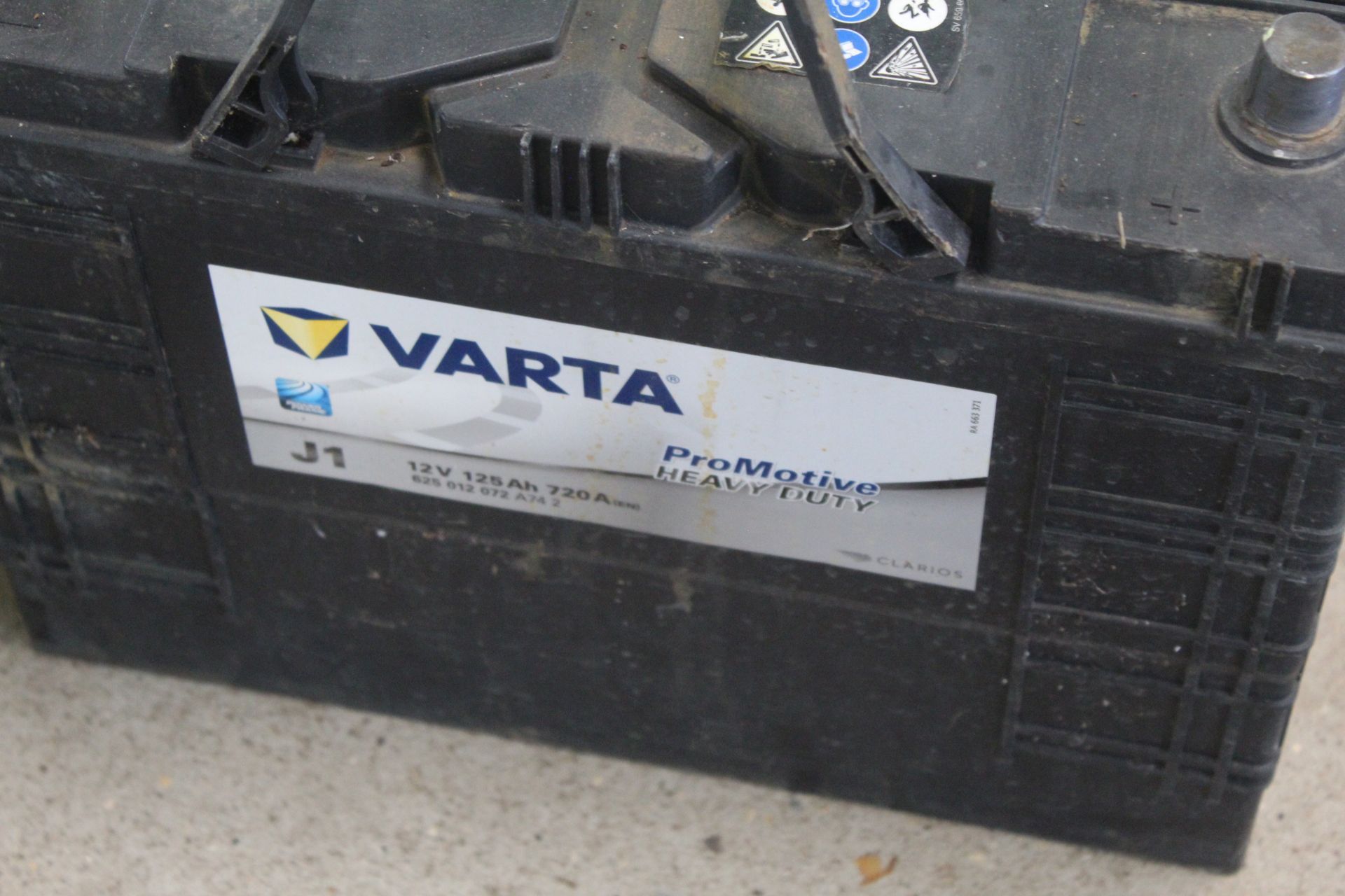 2x tractor batteries. - Image 2 of 3