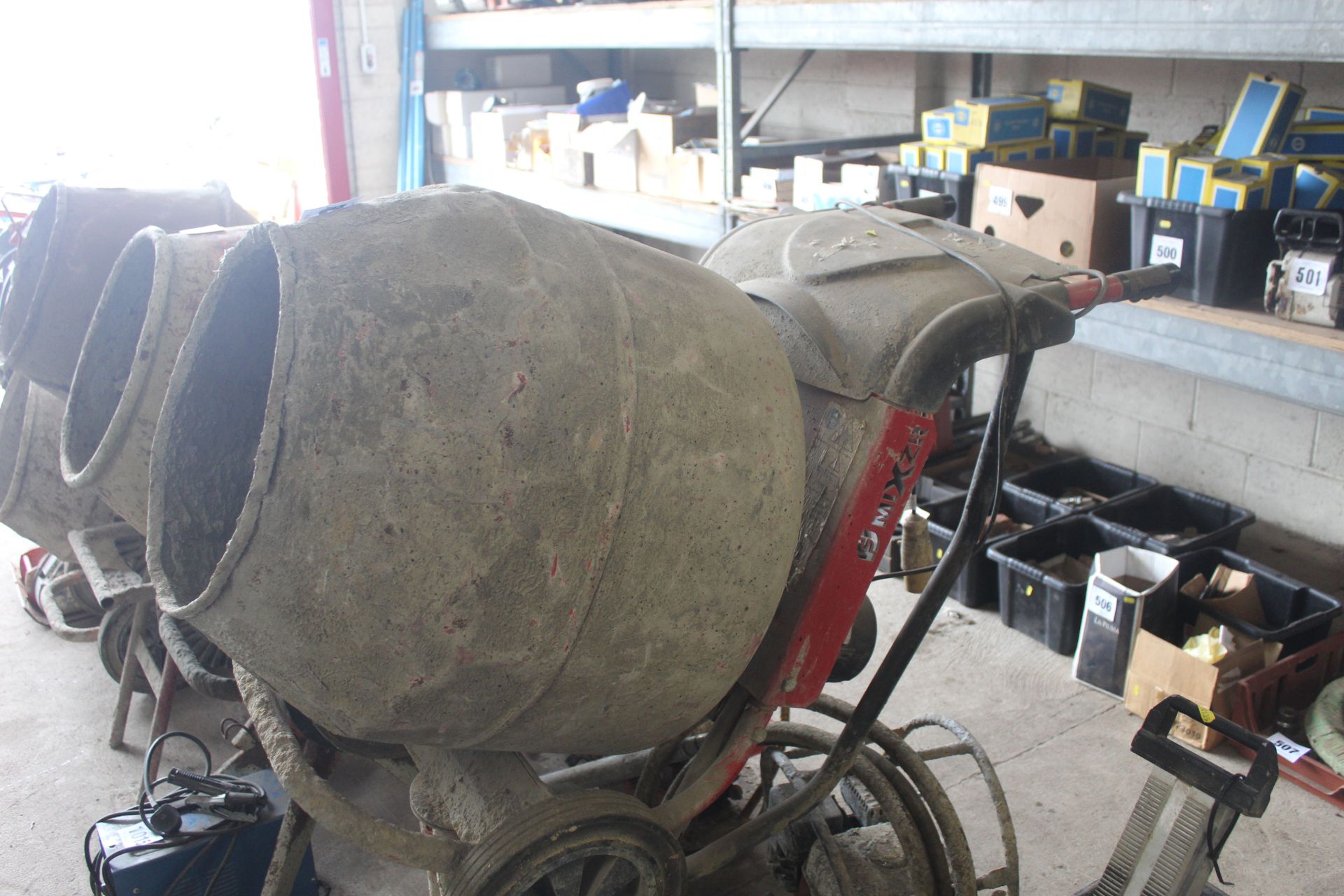 Fairport Mixzr electric cement mixer. 2017. V - Bild 4 aus 7