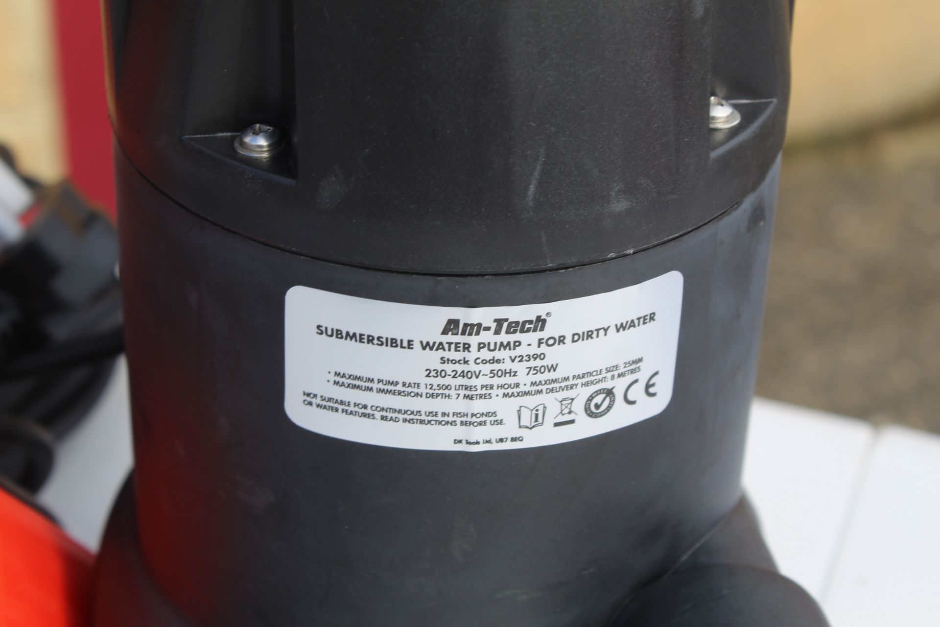 Stainless submersible pump. V - Image 2 of 3