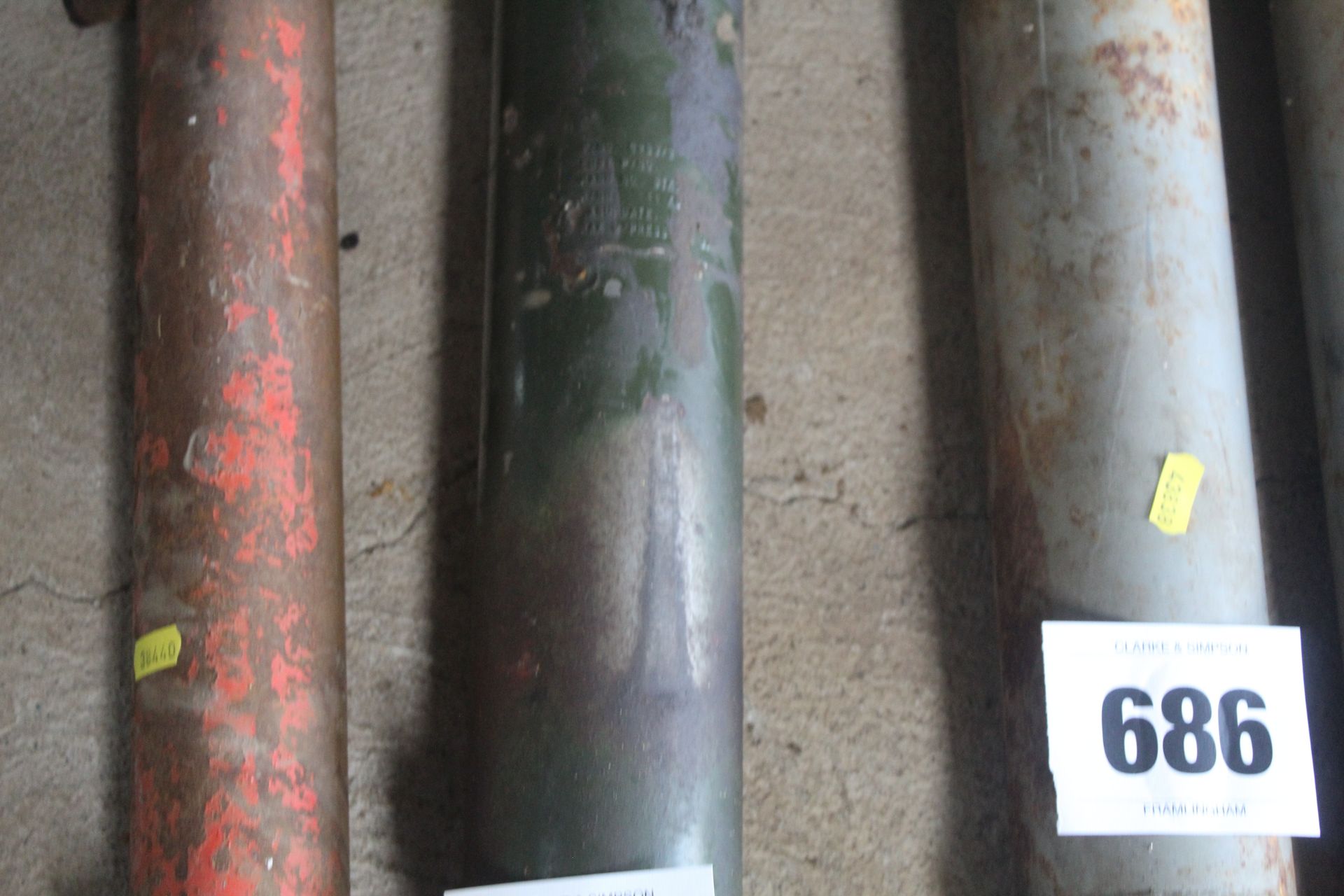 ** Updated Description ** Hydraulic ram. V - Bild 3 aus 4