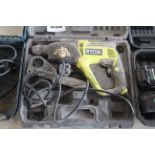 Ryobi 240v SDS hammer drill.