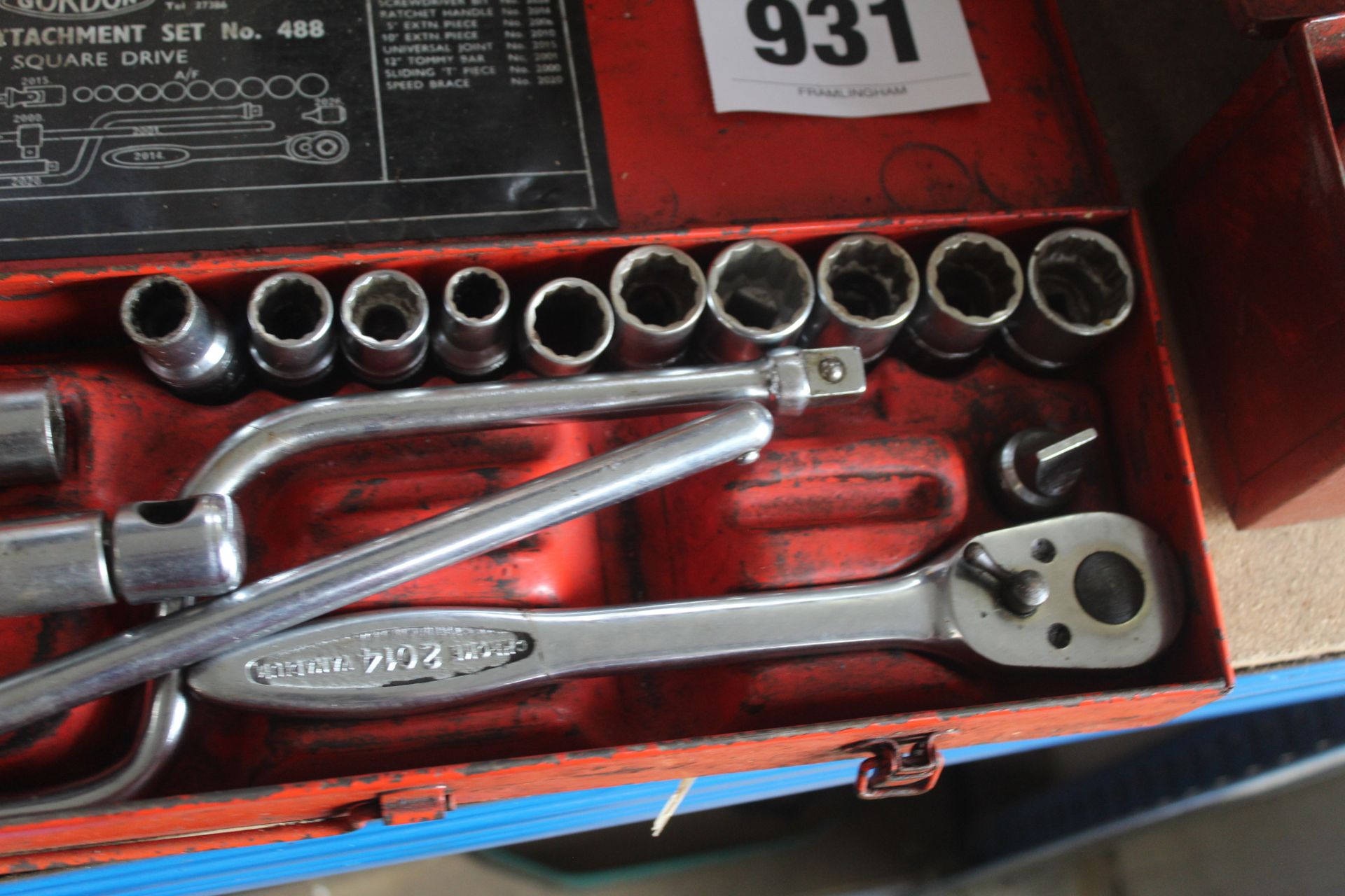 Gordon 1/2in socket set. - Image 3 of 4