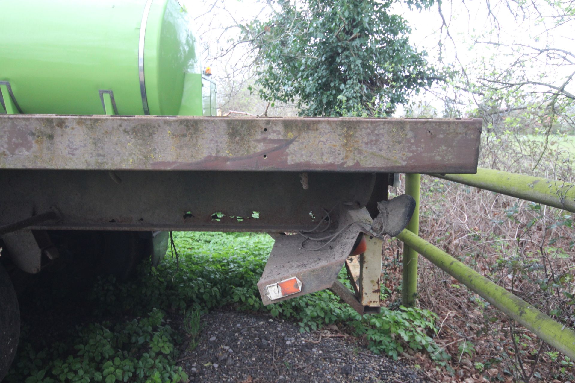 40ft twin axle straw trailer. With dolly and metal floor. V - Image 26 of 42