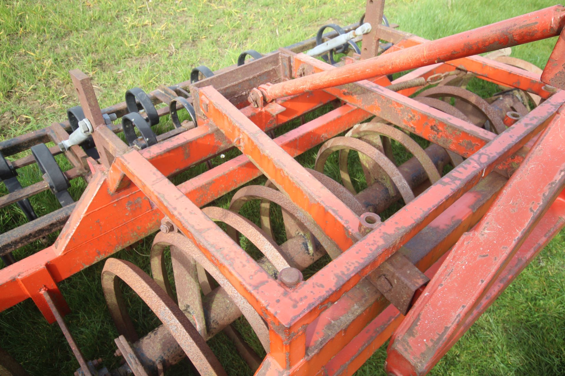 FarmForce 3m front mounted Flexicoil press. With leading tines. From a local Deceased estate. - Bild 5 aus 12