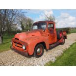 International R100 petrol pick-up. Registration 161 XVY. 1954. Vendor reports a lot of