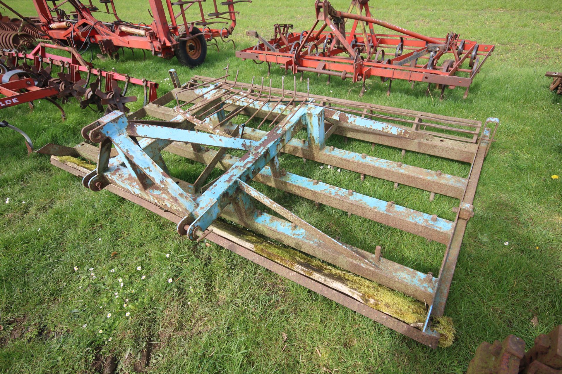 A W Smith & Sons Dutch harrow. For sale due to retirement. V - Image 4 of 12