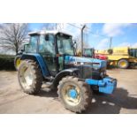 Ford 6640 Powerstar SLE 4WD tractor. Registration M622 WVW. Date of first registration 09/01/1995.