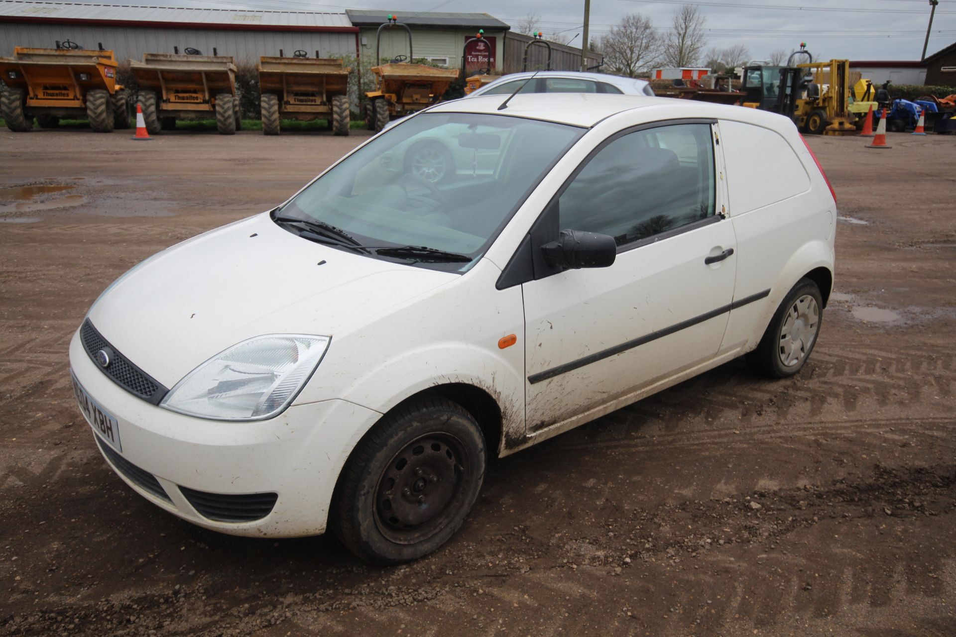 Ford Fiesta TDCi 1.4L diesel van. Registration NC04 XBH. Date of first registration 22/06/2004. 92, - Image 4 of 48