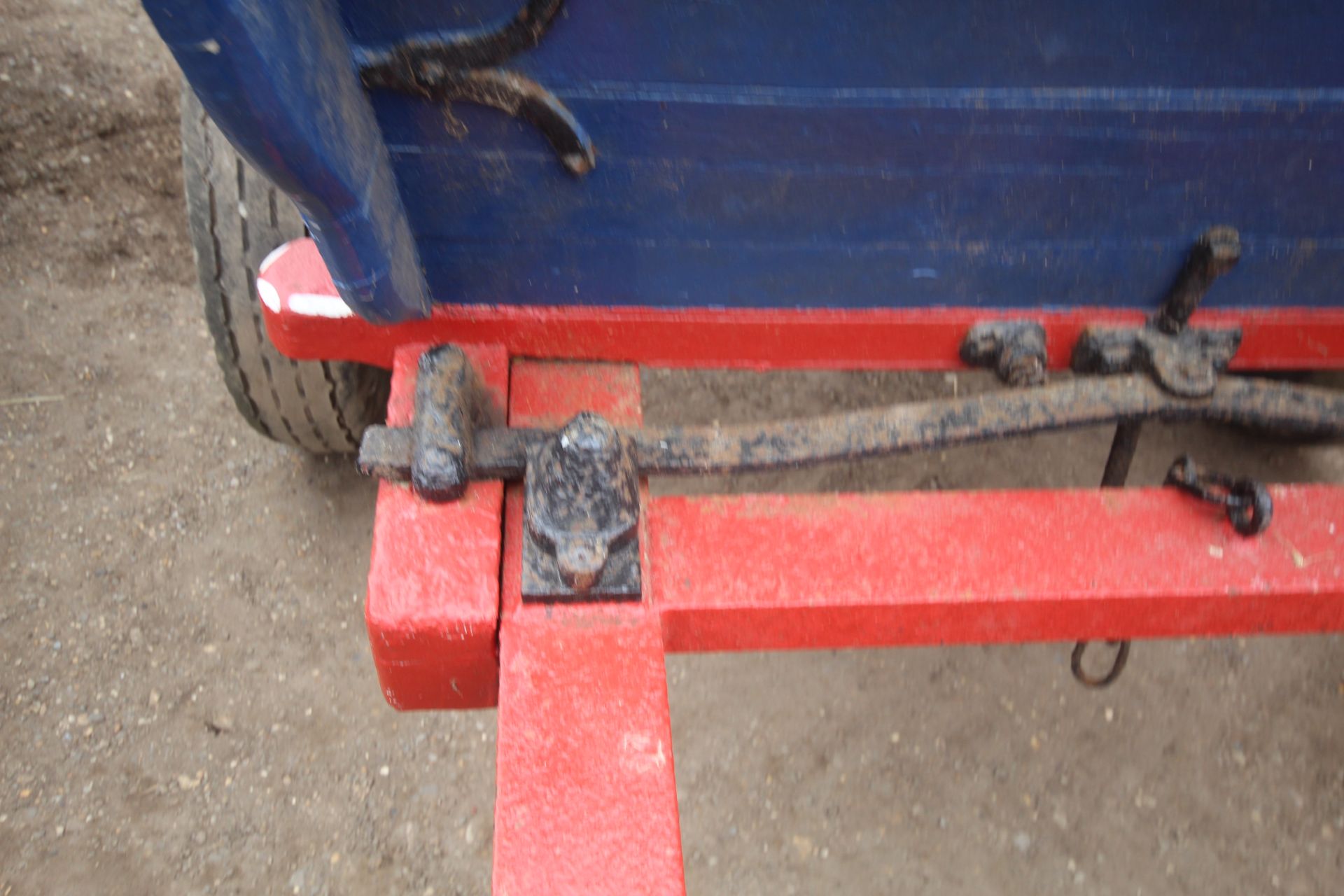 Tumbrel. With tractor drawbar. - Image 4 of 30