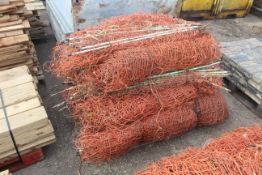 Quantity of poultry electric fencing.