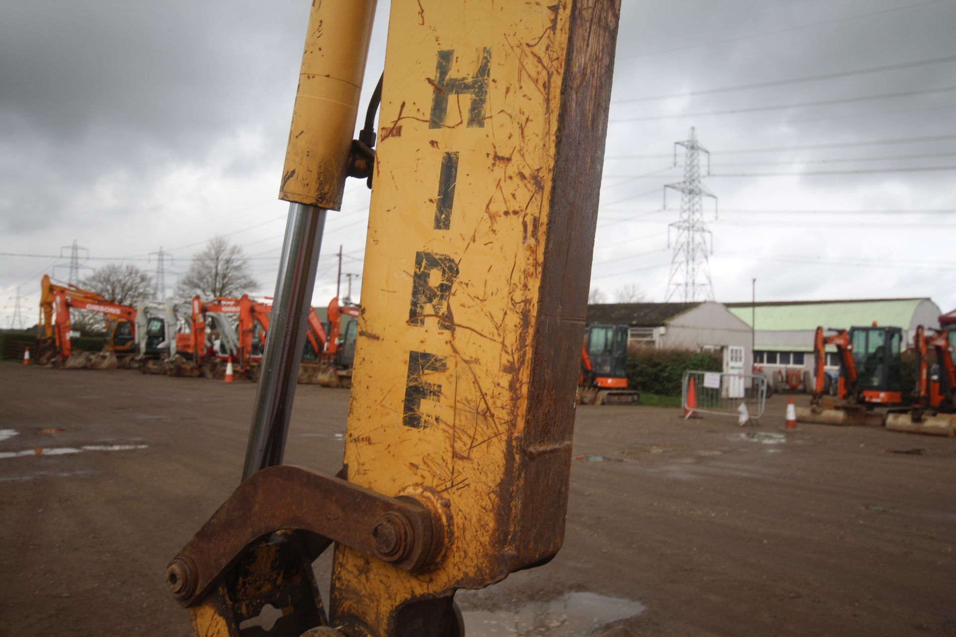 Ford 655 4WD backhoe loader. Registration F829 MVX. Date of first registration 03/10/1988. Showing - Image 42 of 87