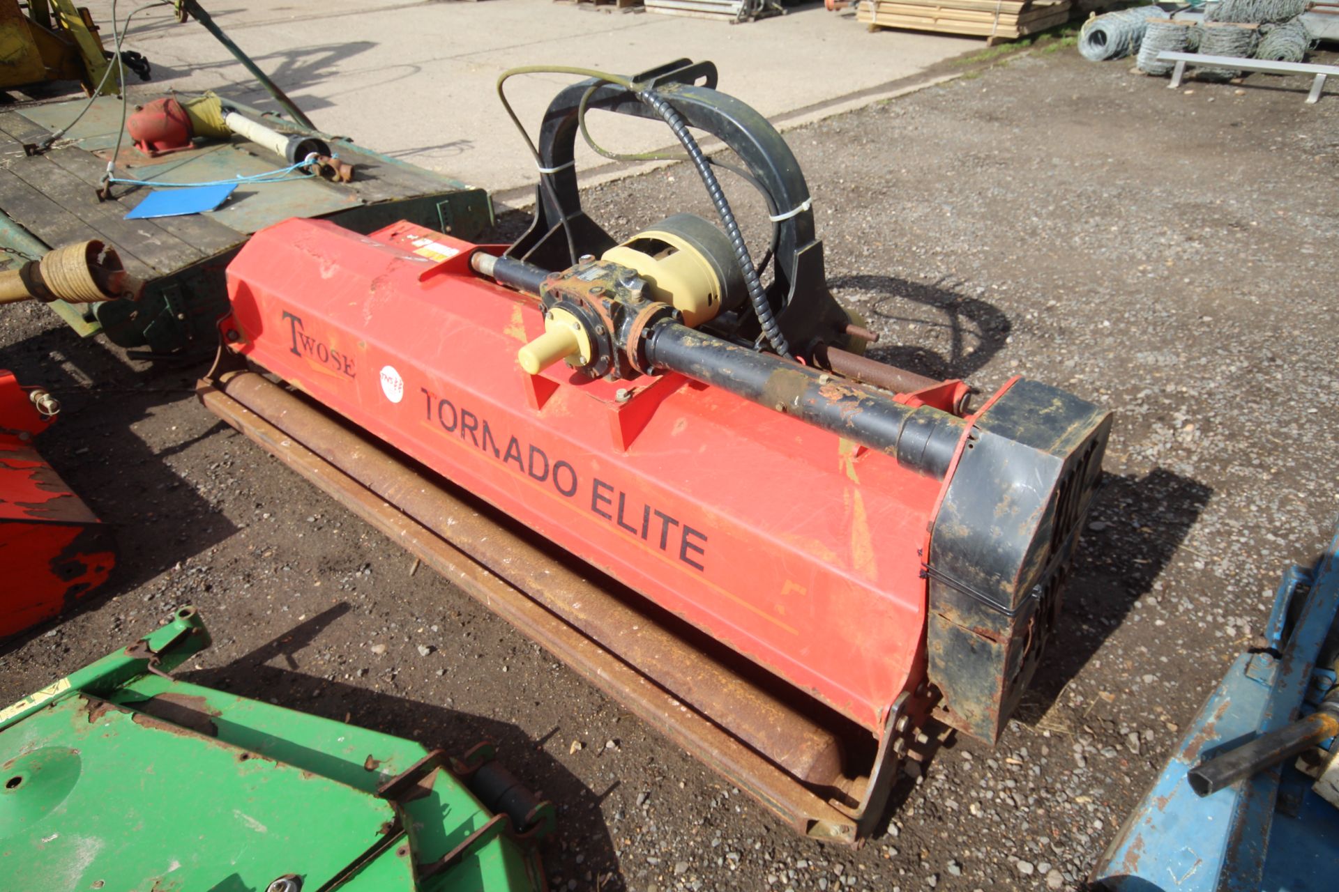 Twose Tornado Elite 7ft6in flail mower. With rear roller and sideshift. V - Bild 3 aus 15