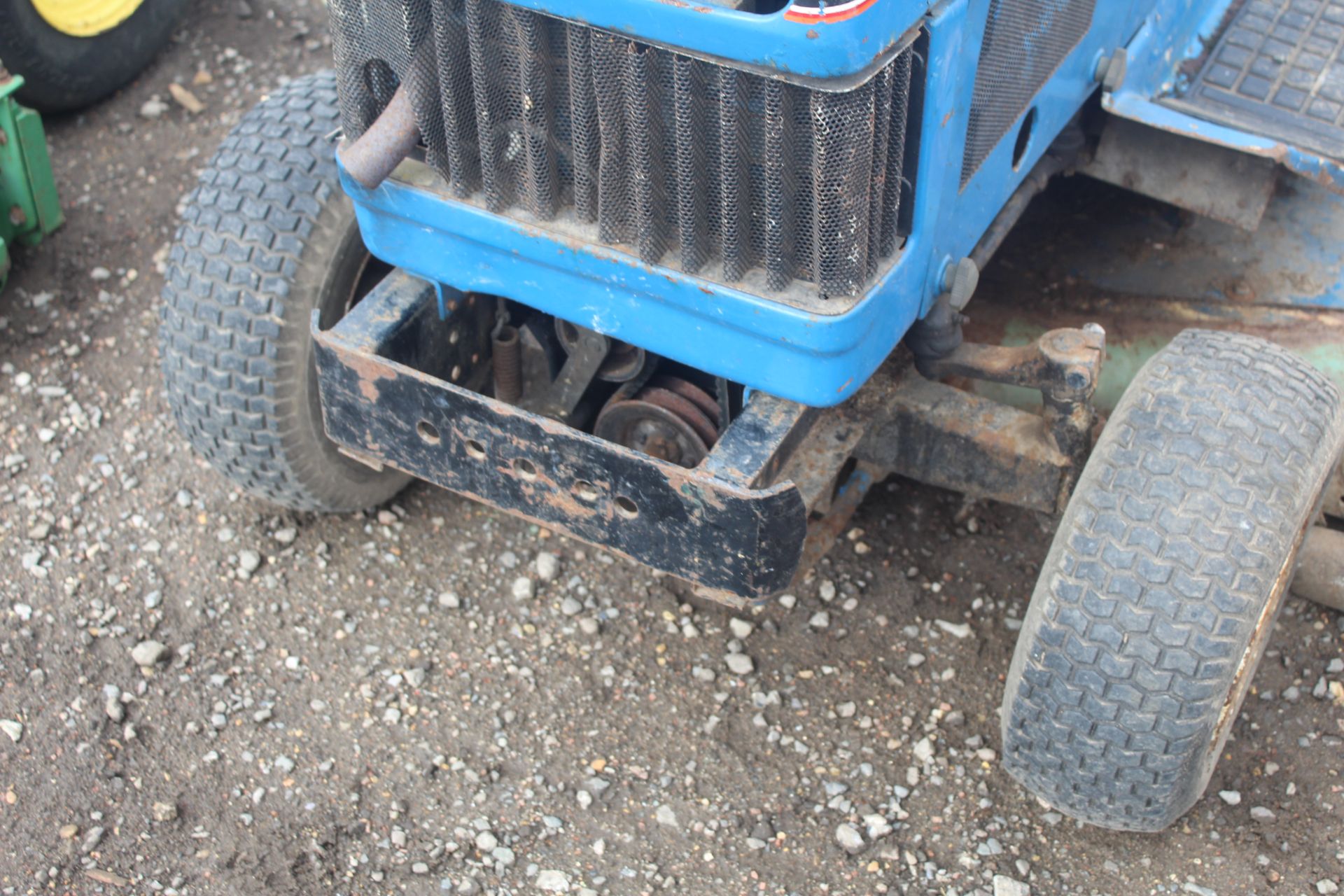 Ford LGT14D diesel hydrostatic ride-on mower. Key held. - Image 7 of 21