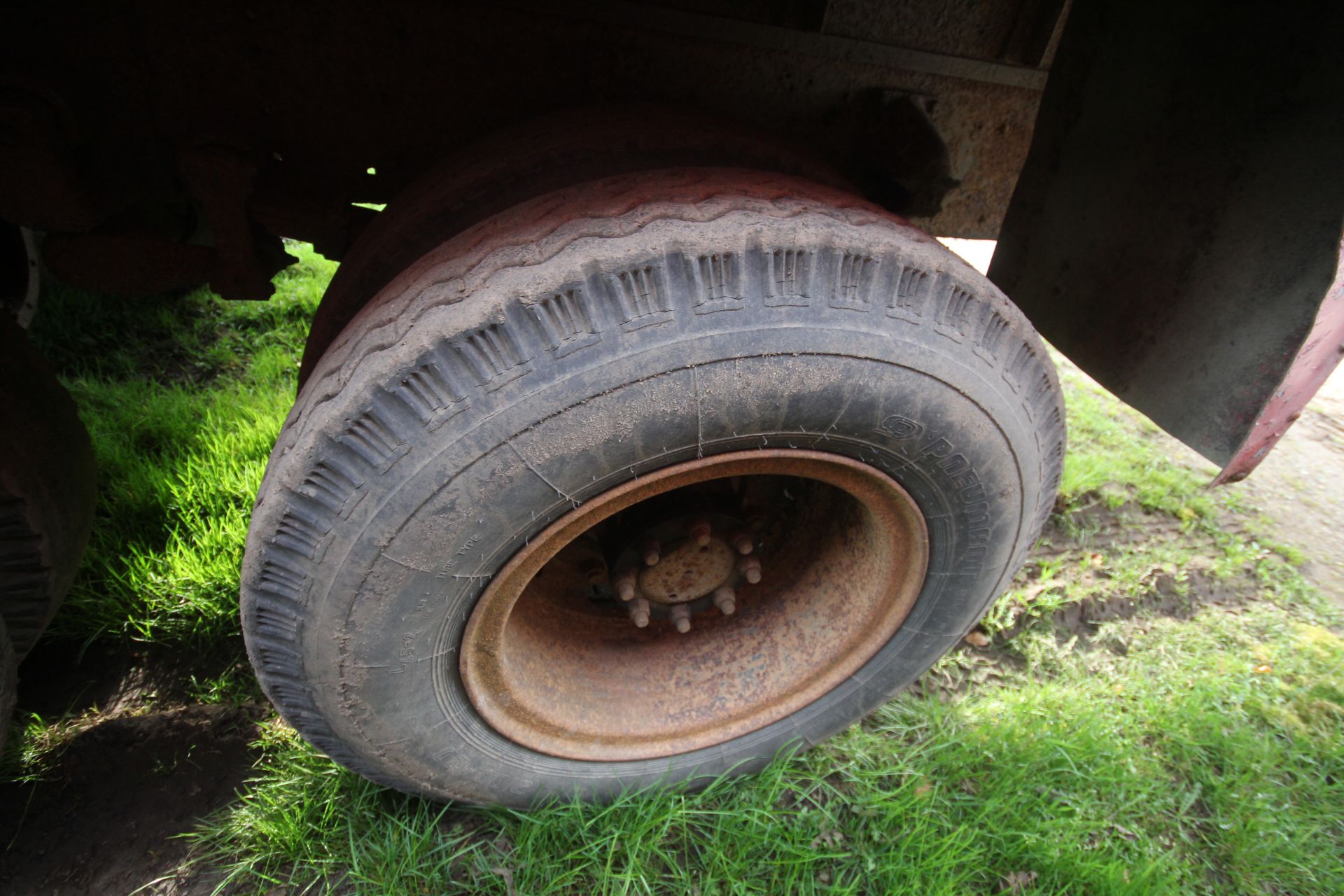 18T twin axle lorry conversion tipping trailer. With aluminium body. V - Image 28 of 28