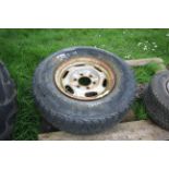 235/75R15 4x4 wheel and tyre. V