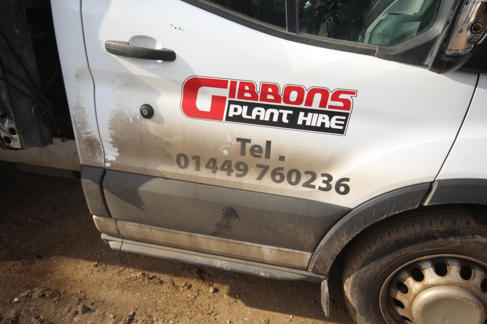 Ford Transit 350 2L diesel manual drop-side tipper. Registration AY18 NSU. Date of first - Image 11 of 64