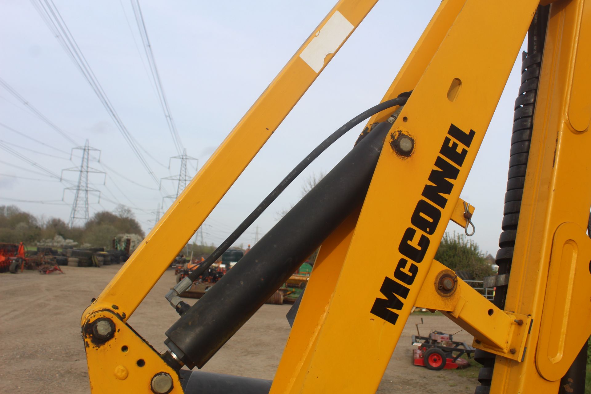McConnel PA55 linkage mounted hedge cutter. With electric controls. From a local Deceased estate. - Image 12 of 29